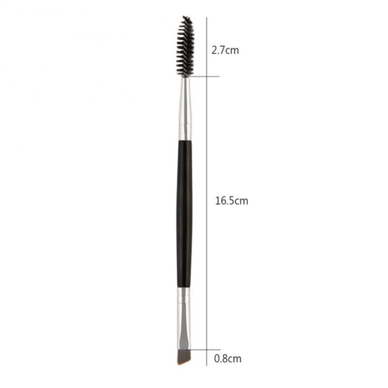 1 bucată pensule de machiaj Beauty Foundation Sprâncene Fard de pleoape Edge Eyeliner Pensule Accesorii pentru gene Instrumente de machiaj autentice