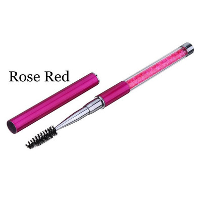 Extensie mâner cu strasuri Instrumente de altoire pentru ondularea genelor Pieptene pentru sprâncene Perii pentru gene Aplicator de rimel Baghete în spirală