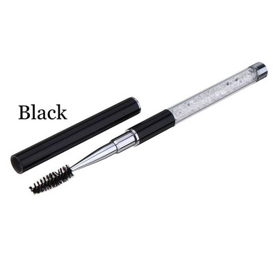Extensie mâner cu strasuri Instrumente de altoire pentru ondularea genelor Pieptene pentru sprâncene Perii pentru gene Aplicator de rimel Baghete în spirală