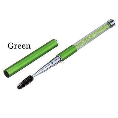 Extensie mâner cu strasuri Instrumente de altoire pentru ondularea genelor Pieptene pentru sprâncene Perii pentru gene Aplicator de rimel Baghete în spirală