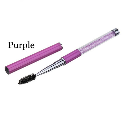 Extensie mâner cu strasuri Instrumente de altoire pentru ondularea genelor Pieptene pentru sprâncene Perii pentru gene Aplicator de rimel Baghete în spirală