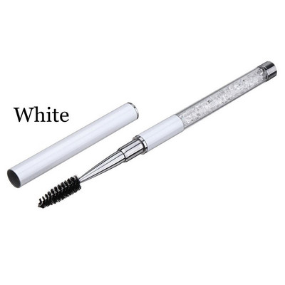 Extensie mâner cu strasuri Instrumente de altoire pentru ondularea genelor Pieptene pentru sprâncene Perii pentru gene Aplicator de rimel Baghete în spirală