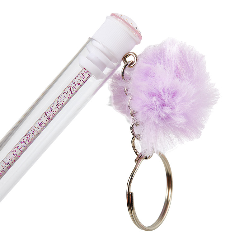 1 perie tub pentru gene cu bile de păr, baghetă de rimel, pentru extensia genelor, instrument de machiaj transparent pentru micro pieptene