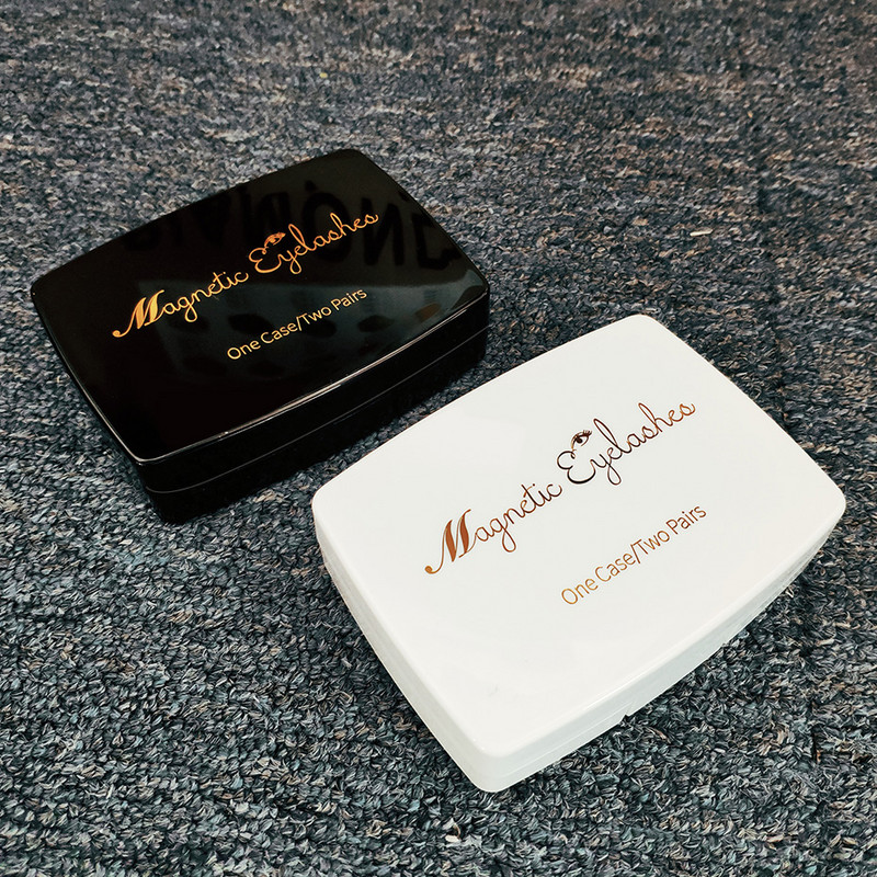 1 ζεύγος 3D μαγνητικές ψεύτικες βλεφαρίδες Ατομικές χειροποίητες φυσικές ψεύτικες βλεφαρίδες με τσιμπιδάκι σετ μακιγιάζ Eyes Extension Lashes Δώρο