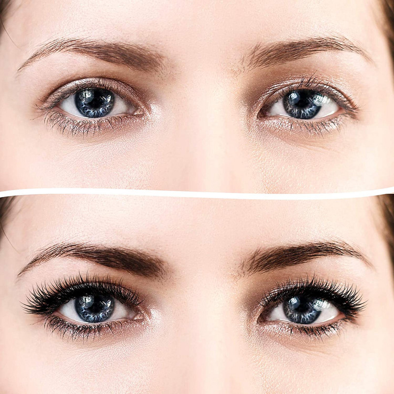 14 buc Set de perii de machiaj pentru gene Mascara Shield Guard Curler Aplicator Pieptene Separator de gene Perie pentru gene Pensete Clips