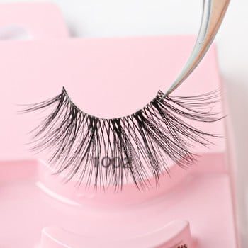 YSDO 5 ζεύγη 3D φυσικές ψεύτικες βλεφαρίδες Fake Lashes Long Makeup 3d Mink Lashes Extension Eyelash Mink Eyelashes for Beauty