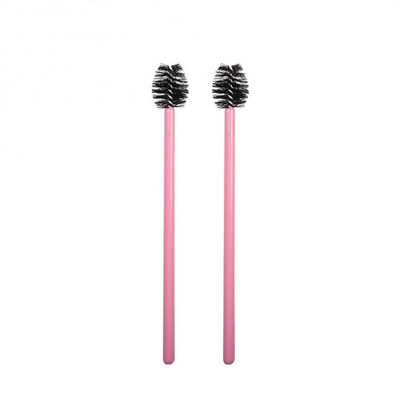 50 de bucăți de unică folosință din cristal pentru perie pentru gene pieptene portabil pentru rimel cu măr, perie aplicatoare pentru gene, instrumente de machiaj pentru frumusețe