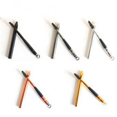 NOU 1 bucată perie pentru gene Lansator de rachete stil stilou perie portabilă pentru gene perie de machiaj cu breloc cu luciu ridicat Vânzare caldă de bună calitate