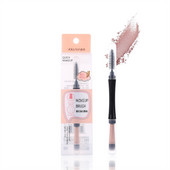 Perie cosmetică pentru gene din nailon Perie pentru buze Accesorii pentru instrumente de machiaj frumusețe cu două capete Perie cosmetică E1068