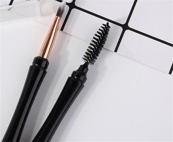 Nylon Eyelash Cosmetic Brush Lip Brush Double Headed Beauty Tool Makeup Accessories Cosmetic Brush E1068