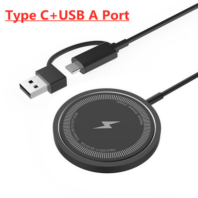 Încărcător magnetic fără fir de 30 W, suport de încărcare rapidă pentru iPhone 14 13 12 Pro Max Mini 11 Airpods PD Macsafe Station Încărcătoare Qi