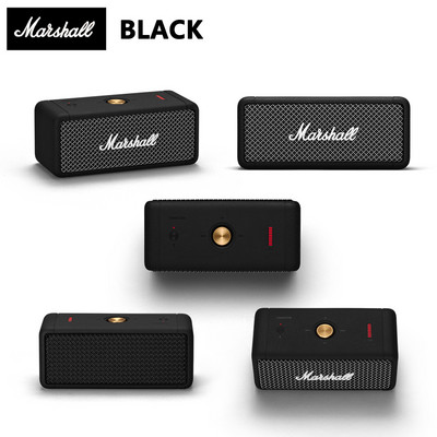 MARSHALL Originálny bezdrôtový Bluetooth reproduktor EMBERTON, IPX7, vodotesný športový reproduktor, stereo basový zvuk, vonkajšie prenosné reproduktory