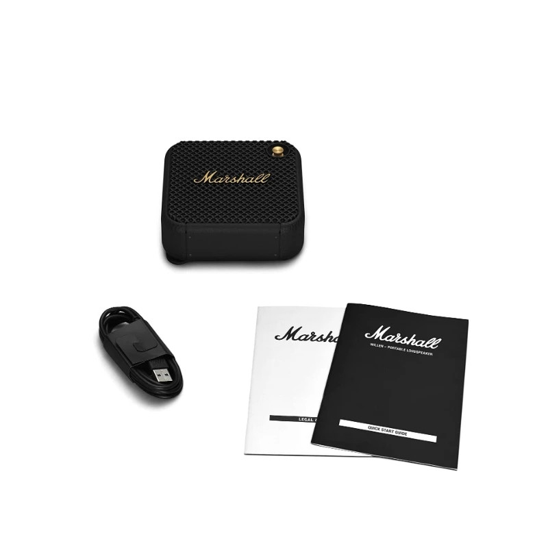 Difuzor portabil Bluetooth fără fir Marshall Willen Mini difuzor de exterior Subwoofer rock fără fir