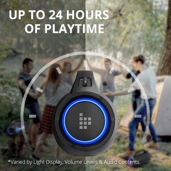 Ηχείο Tronsmart Bang SE Ισχυρό φορητό ηχείο με Bluetooth 5.3, φορητή λαβή, 24ωρη ώρα αναπαραγωγής, για πάρτι, κάμπινγκ