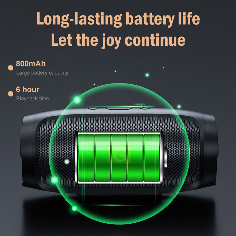 Difuzor Bluetooth fără fir de înaltă calitate a sunetului, mic portabil, dublu, subwoofer de uz casnic