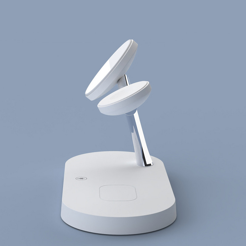 Încărcător wireless magnetic 3-IN-1 X452