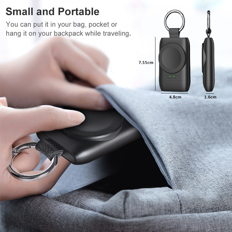 Punjač za Galaxy Watch 4 Punjač Type C Charging Dock za Samsung Galaxy Watch 5 Pro/4/3/Active 2 Punjač 1400mAh Prijenosni