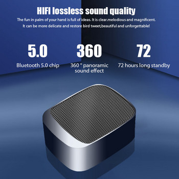 Оригинален Bluetooth високоговорител Преносим спортен музикален субуфер Bluetooth 5.0 високоговорител Безжичен плейър Звукова кутия за iPhone Xiaomi