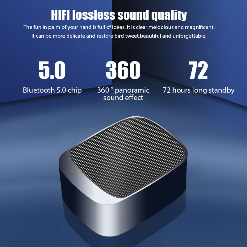 Difuzor Bluetooth original Subwoofer pentru muzică sport portabil Difuzor Bluetooth 5.0 Cutie de sunet pentru player fără fir pentru iPhone Xiaomi