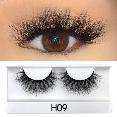 Reutilizabile 5 perechi de gene de nurcă 8MM-16MM Gene false naturale Furnizori de extensii de gene false Faux Cils Instrumente de machiaj cu ridicata