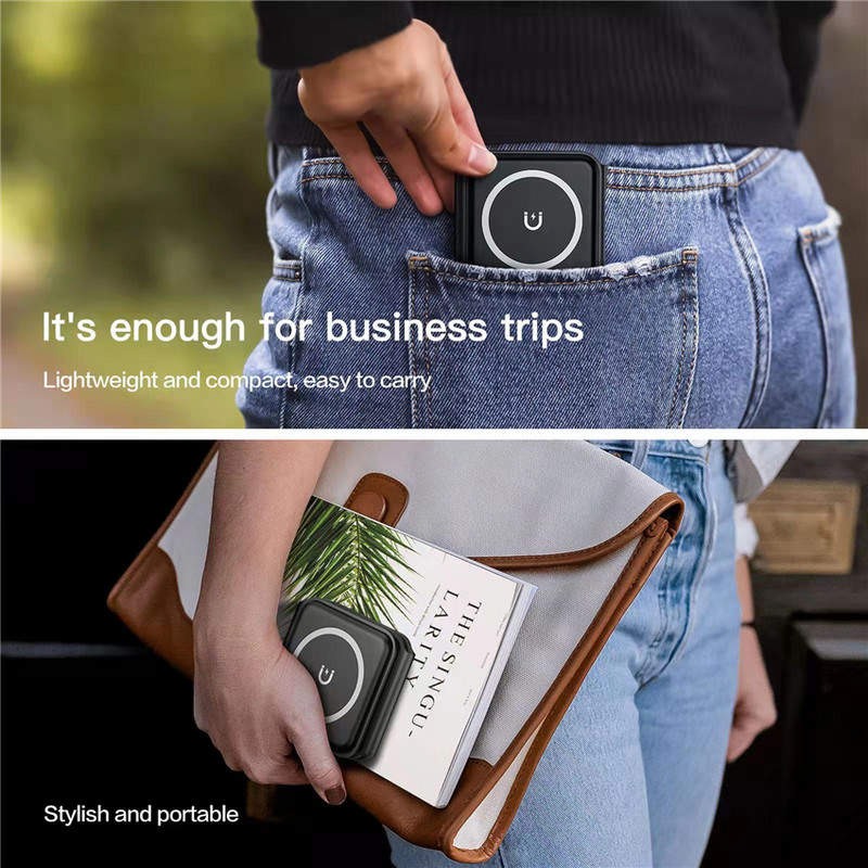 65W 3 u 1 magnetni bežični punjač za iPhone 14 13 12 Pro Max 11 X 8 Apple Watch Airpods Dock stanica za brzo punjenje