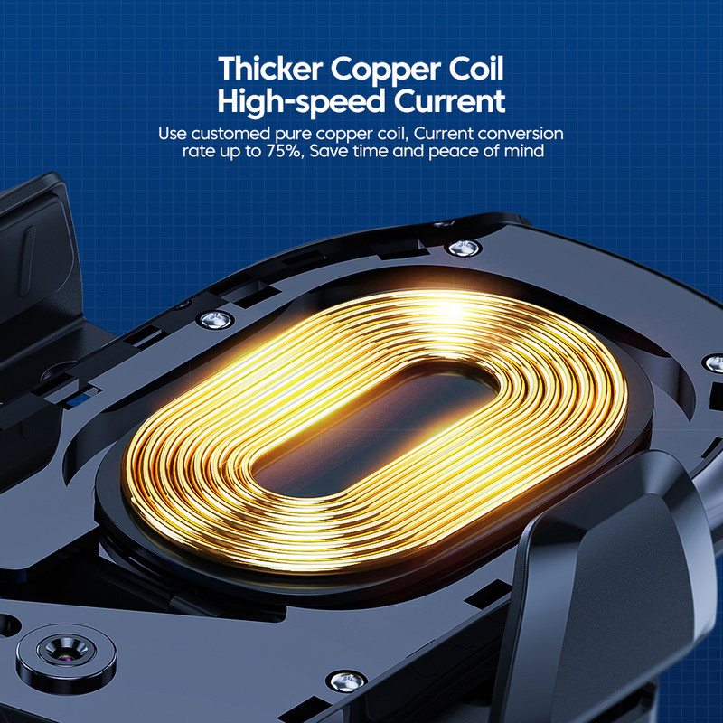 Suport de încărcare rapidă fără fir Essager 15W Încărcător magnetic de mașină Suport telefon Senzor inteligent Suport aerisire pentru iPhone 13 Samsung