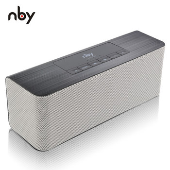 NBY 5540 Bluetooth високоговорител Преносим безжичен високоговорител Двойни високоговорители с висока разделителна способност с микрофон TF карта Високоговорители MP3 плейър