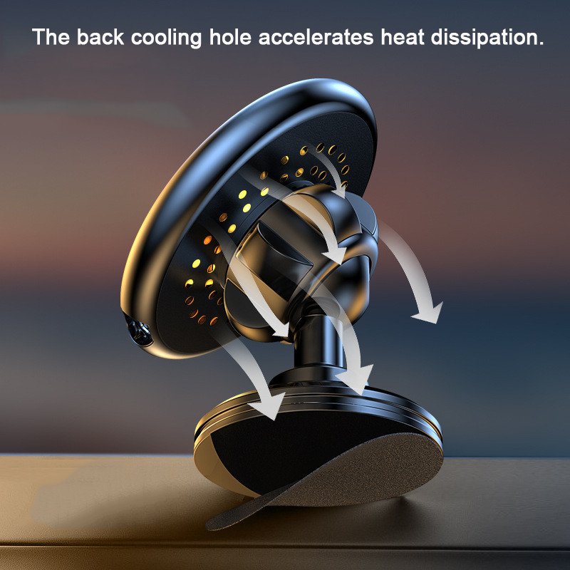 Za MagSafe Magnetic Phones Bežični punjač za iPhone 14 13 12 mini pro max 15W brzo bežično punjenje, stalak za držač telefona u automobilu