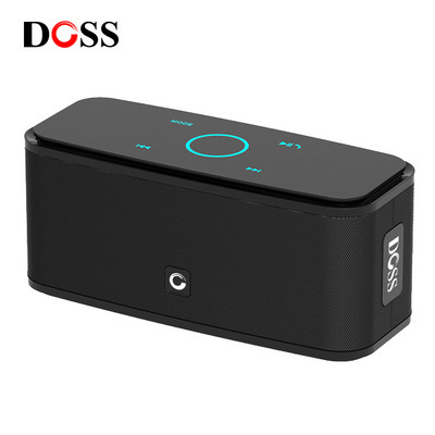 DOSS Computer PC Difuzor Bluetooth fără fir SoundBox Control tactil IPX5 Impermeabil Cutie de sunet cu muzică stereo portabilă Difuzoare puternice