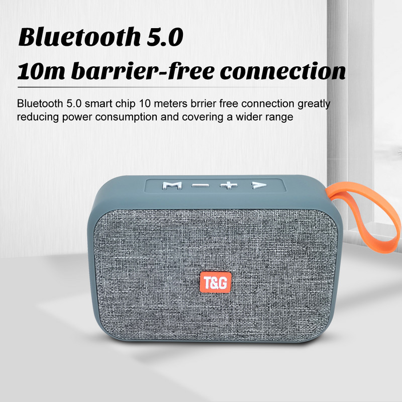 Ηχεία TG506 Φορητό μίνι ηχείο Ασύρματο ηχείο HIFI Soundbar Υποστήριξη υπαίθριων ηχείων Κάρτα TF FM Aux vs TG182