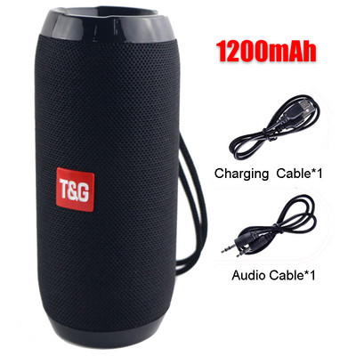 Difuzor portabil Bluetooth, fără fir, coloană de bas, rezistentă la apă, placă de exterior pentru mașină, casetă de sunet, stereo pentru acasă, subwoofer, audio HIFI, radio FM