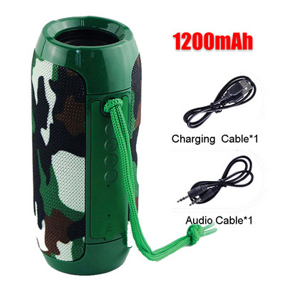 Difuzor portabil Bluetooth, fără fir, coloană de bas, rezistentă la apă, placă de exterior pentru mașină, casetă de sunet, stereo pentru acasă, subwoofer, audio HIFI, radio FM