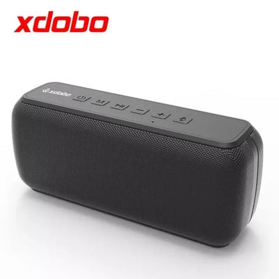 XDOBO 60 W bezvadu Bluetooth skaļrunis IPX7 ūdensizturīgs āra kolonnas portatīvais zemfrekvences skaļrunis mājas kinozāle TWS Boombox mūzikas centra AUX
