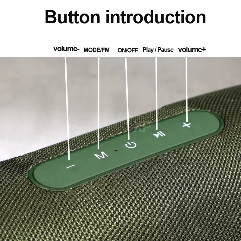 Popularno prodavani 50W TG187 bežični bluetooth prijenosni zvučnik stereo subwoofer TWS glazbeni centar može reproducirati zvuk dugo