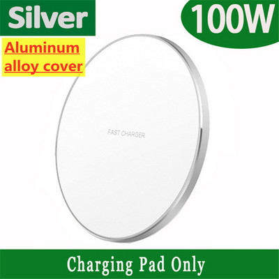 100 W juhtmevaba laadija alus iPhone 14 13 12 11 Pro Max induktsioon kiirlaadimisjaam Samsung Xiaomi Qi laadijatele
