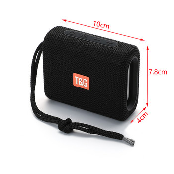 T&G TG313 НОВ Преносим Bluetooth високоговорител Безжичен бас субуфер Водоустойчиви външни високоговорители Boombox TF USB Стерео високоговорител