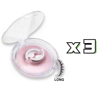 3 sekunde brzo zalijepljene samoviskozne guste trepavice za višekratnu upotrebu Samoljepljive prirodne duge trepavice bez ljepila Alati za šminkanje