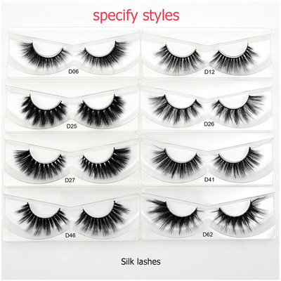 Visofree 30 pari/lot trepavice od nerca Veleprodaja trepavica umjetne trepavice trepavice od umjetnog nerca ekstenzije trepavica bulk lashes Silk-D26