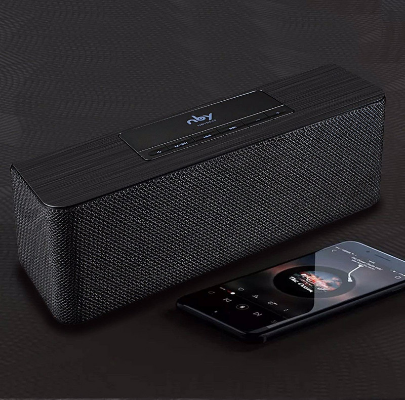 Difuzor wireless NBY 5540 Difuzor portabil Bluetooth Sunet stereo Sistem 10W Muzică Subwoofer Coloană Suport Tf Card Fm pentru telefon
