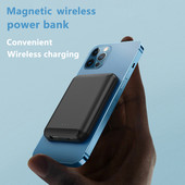 Încărcător de telefon mobil magnetic fără fir de 5000 mAh pentru iPhone 12 13 Pro Max 12mini Baterie auxiliară externă