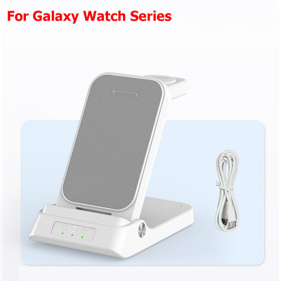Bežični punjač za Samsung 3 u 1 Qi stanica za brzo punjenje za Samsung Galaxy Watch 5 Pro 4 S23 S22 Ultra prijenosni punjač