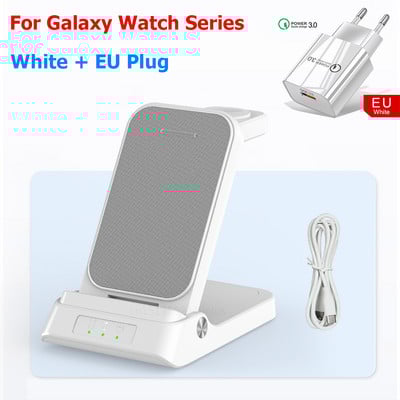 Bežični punjač za Samsung 3 u 1 Qi stanica za brzo punjenje za Samsung Galaxy Watch 5 Pro 4 S23 S22 Ultra prijenosni punjač