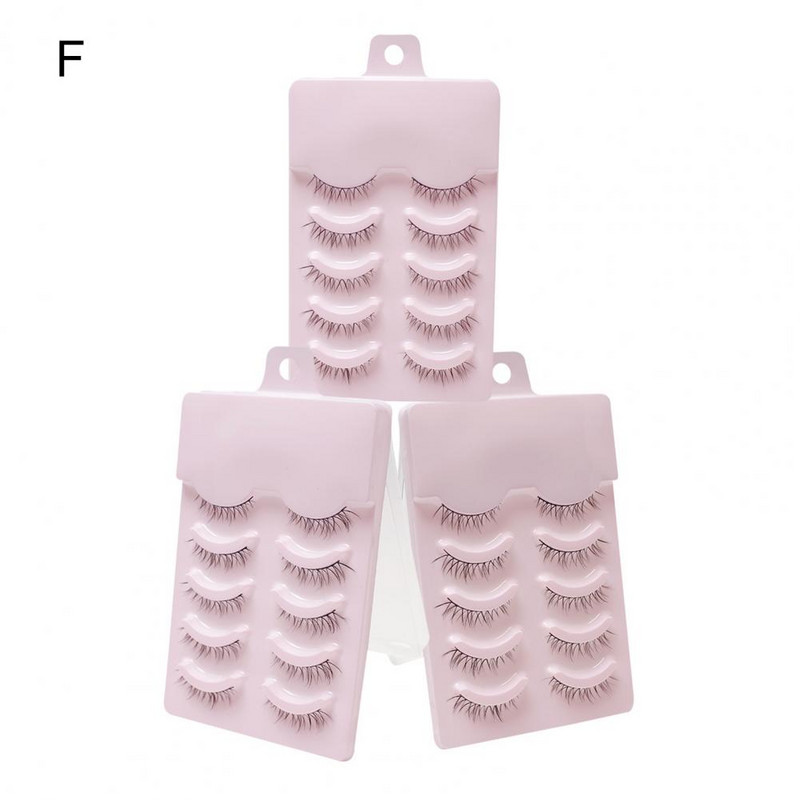 5 perechi rafinate ondulate natural cosplay gene false gene simulate 7 stiluri ușor de aplicat