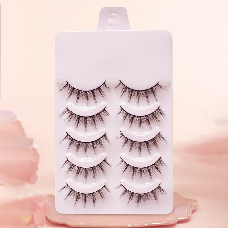 5 perechi rafinate ondulate natural cosplay gene false gene simulate 7 stiluri ușor de aplicat