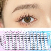 120 Grozdova C Uvojak 007 Debljina 9-15 mm A Oblik Pojedinačne trepavice Živopisne Interperse Prirodne Punije DIY Ekstenzije trepavica