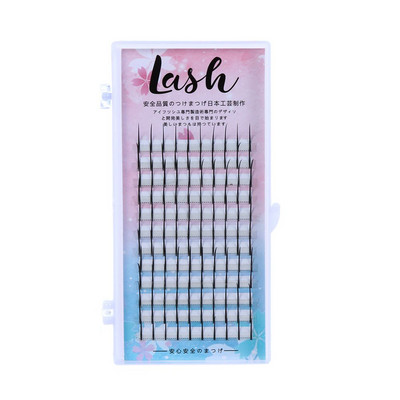 120 Grozdova C Uvojak 007 Debljina 9-15 mm A Oblik Pojedinačne trepavice Živopisne Interperse Prirodne Punije DIY Ekstenzije trepavica