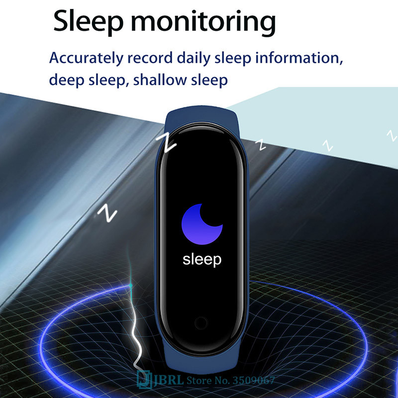 Ceas inteligent Band 7 Bărbați Femei Ceas inteligent cu frecvență cardiacă Ceas inteligent Monitorizare fitness Tensiune arterială Bratara sport inteligentă pentru Band 7