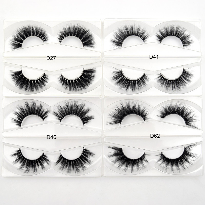 30 de perechi de gene Visofree 3D păr de nurcă Gene false vegane fără cruzime Gene naturale groase pentru ochi lungi Machiaj Extensie de frumusețe