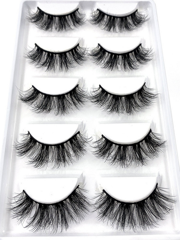 Umjetne trepavice Umjetne trepavice Set obrva Umjetne realistične 3D trepavice Umjetne trepavice Šminka Ekstenzije umjetnih trepavica Dramatične