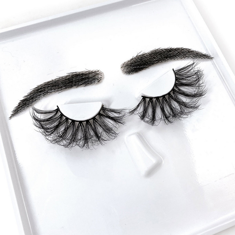 Umjetne trepavice Umjetne trepavice Set obrva Umjetne realistične 3D trepavice Umjetne trepavice Šminka Ekstenzije umjetnih trepavica Dramatične